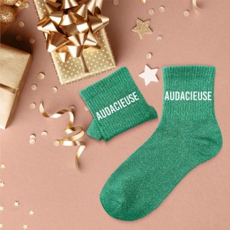 Chaussettes Paillettes Audacieuse