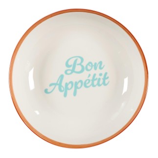 ASSIETTE CREUSE X4 DOLCE VITA D20CM