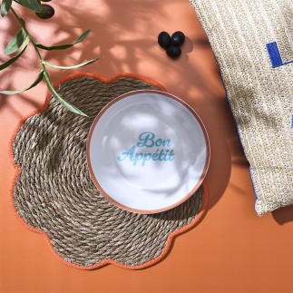 ASSIETTE CREUSE X4 DOLCE VITA D20CM