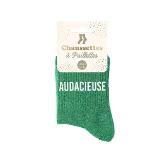 Chaussettes Paillettes Audacieuse