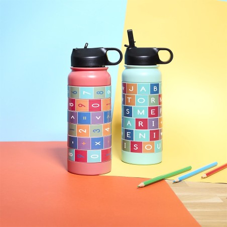 BOUTEILLE DE TRANSPORT PUZZLE EDUCATIF 75CL