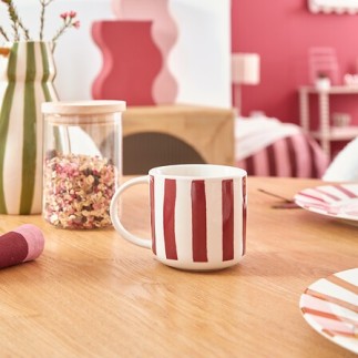 Mug Chéri 34 cl rouge