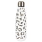 BOUTEILLE DE TRANSPORT ISOTHERME LEOPARD 50CL BLANC