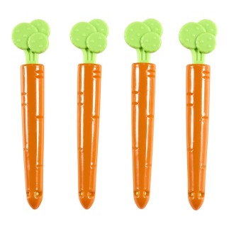 PINCE FERME SACHET CAROTTES X4