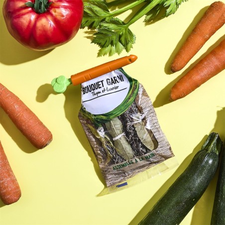 PINCE FERME SACHET CAROTTES X4