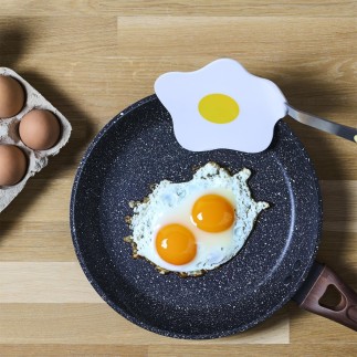 SPATULE EN FORME D'OEUF AU PLAT
