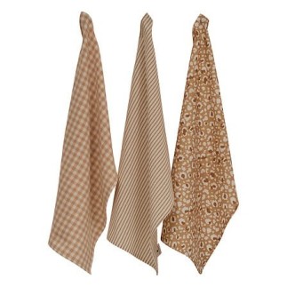 Lot de 3 torchons Léopardi