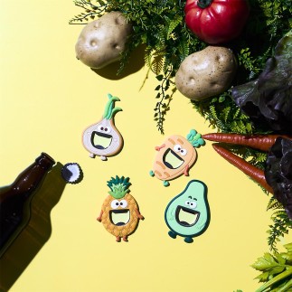 DECAPSULEUR FORME FRUIT ET LEGUME LUDIQUE