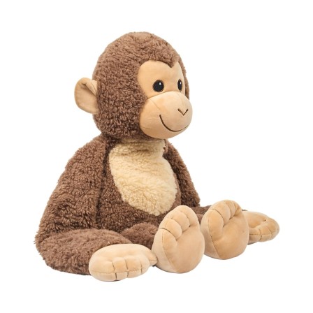 PELUCHE SINGE CALIN LESTEE