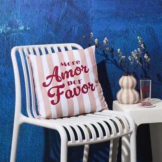 COUSSIN DEPERLANT AMOR POR FAVOR 40X40CM