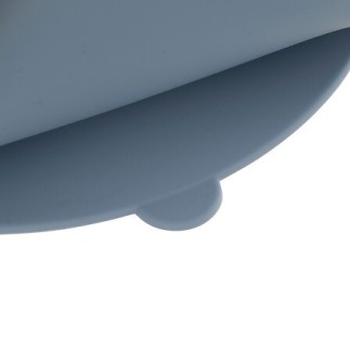 Set repas éléphant Yum bleu gris