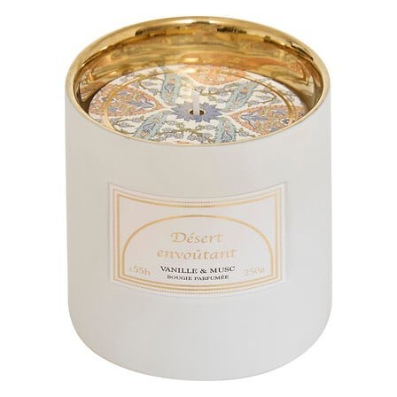 Bougie parfumée Lucia 250g vanille
