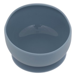 Set repas éléphant Yum bleu gris