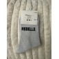 Chaussettes Paillettes rebelle gris clair