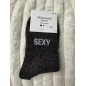 Chaussettes Paillettes Sexy noir