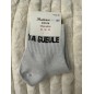 Chaussettes Paillettes Ta gueule gris clair