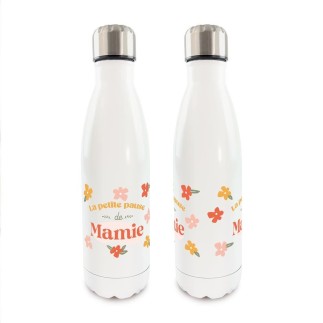 Gourde isotherme la petite pause de mamie