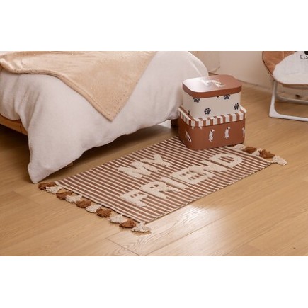 Tapis My Friends coton tufté
