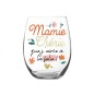Verre rond "mamie cherie" Verre rond "mamie cherie"