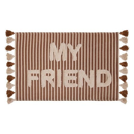 Tapis My Friends coton tufté