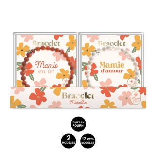 Bracelet medaillon mamie