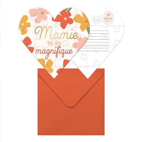 Puzzle affectif mamie tu es magnifique