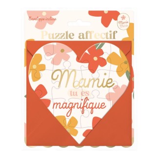 Puzzle affectif mamie tu es magnifique