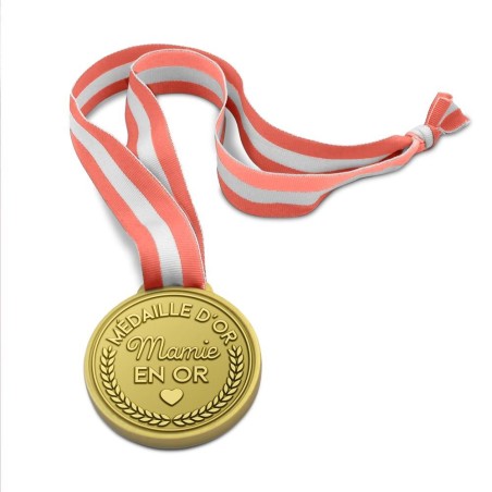 Medaille d'or mamie en or
