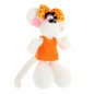 Peluche Diddlina en robe orange 20cm