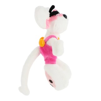 Peluche Diddl en salopette Rose 20cm