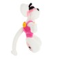 Peluche Diddl en salopette Rose 20cm