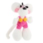 Peluche Diddl en salopette Rose 20cm