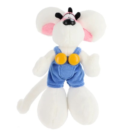 Peluche Diddl en salopette Bleue 20cm Peluche Diddl en salopette Bleue 20cm