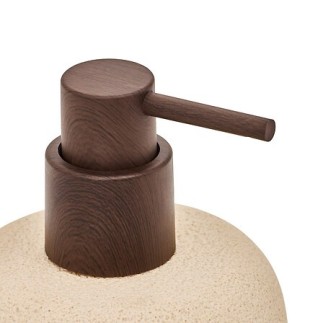 Distributeur de savon Oleya 290 ml résine beige