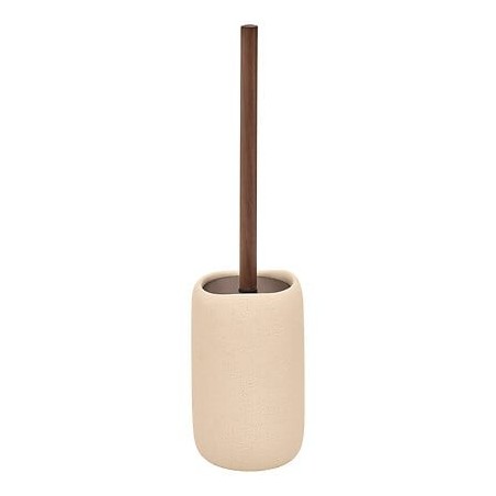 Brosse WC Olea résine beige