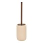 Brosse WC Olea résine beige