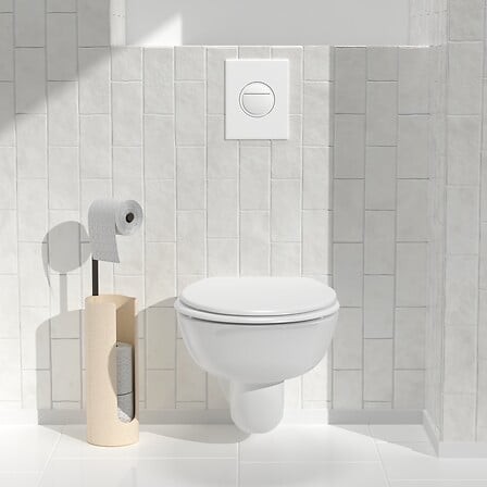 Dérouleur réserve papier WC Olea résine beige