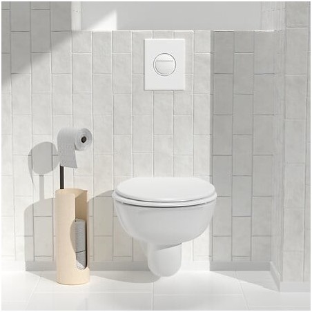 Dérouleur réserve papier WC Olea résine beige