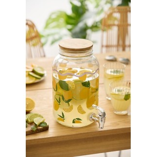 Distributeur de boissons Fruity 4l verre citron