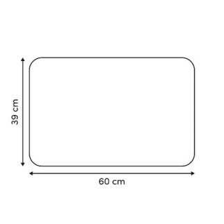 Tapis de bain Strio 39x60cm diatomite rose