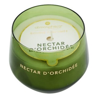 Bougie parfumée Glowy 300g pot verre orchidée