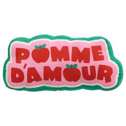 Coussin pomme d'amour Chachapop 44x20cm