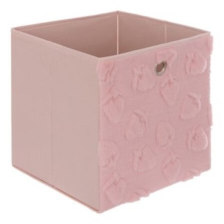 Boîte de rangement Fraiz 30cm rose