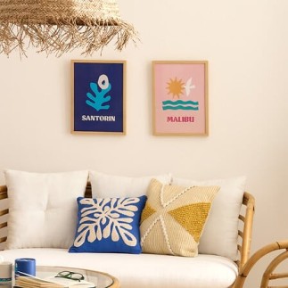 Affiche cadre Libe 30 x 40 cm Malibu