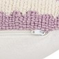 Coussin Poolside 38 x 58 cm rayé lilas