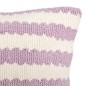 Coussin Poolside 38 x 58 cm rayé lilas
