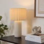 Lampe Kenan 43cm céramique beige
