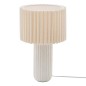 Lampe Kenan 43cm céramique beige