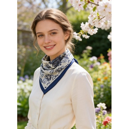 Carré effet soie 70x70cm pas cher