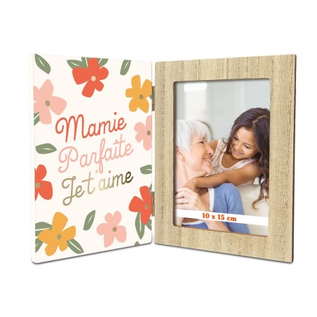 Cadre double photo "mamie parfaite"